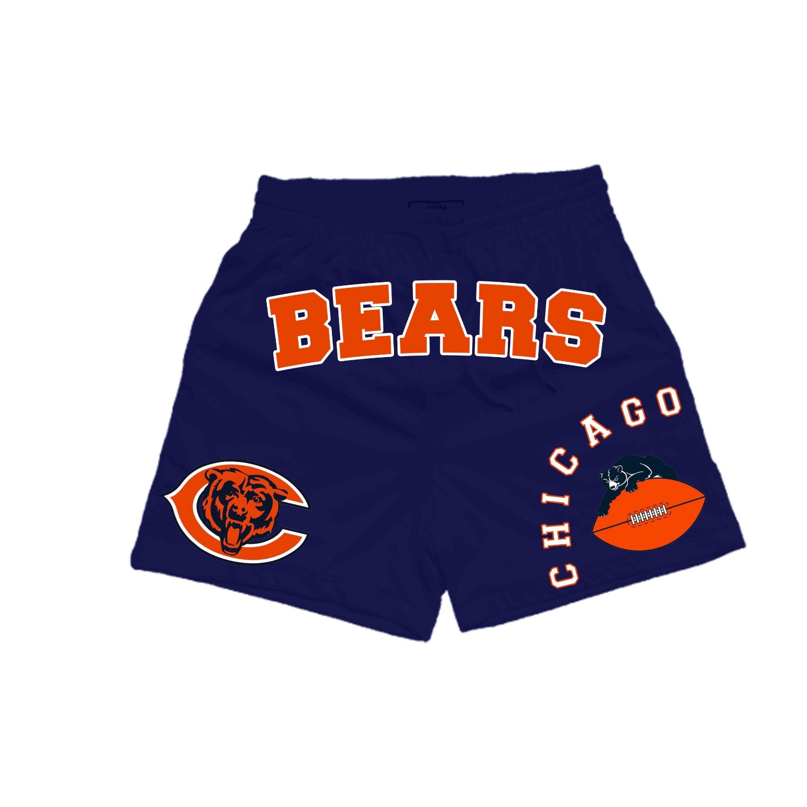CHICAGO BEARS MULTI LOGO MESH SHORT