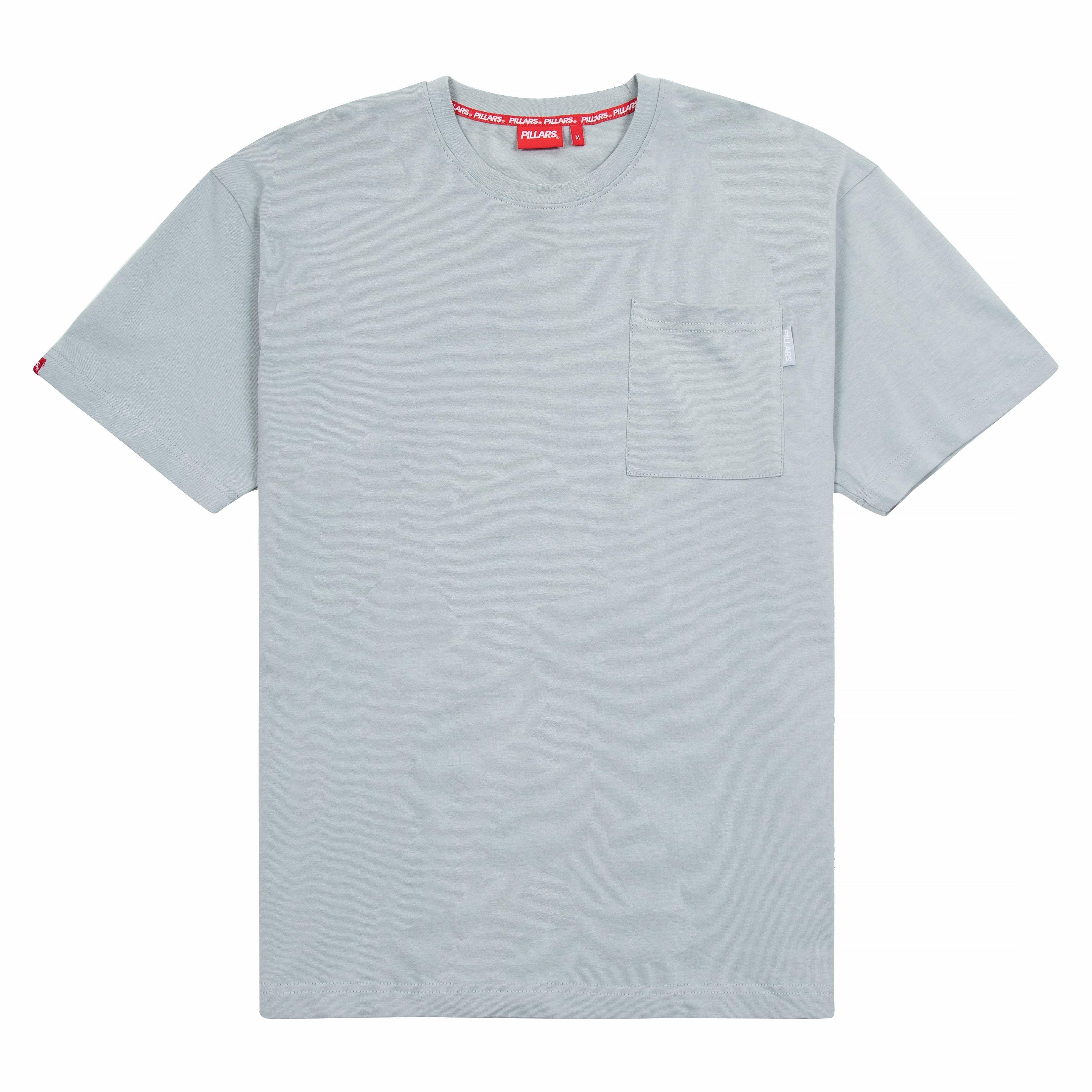 HEAVYWEIGHT OVERSIZED POCKET TEE | BLUE FOX