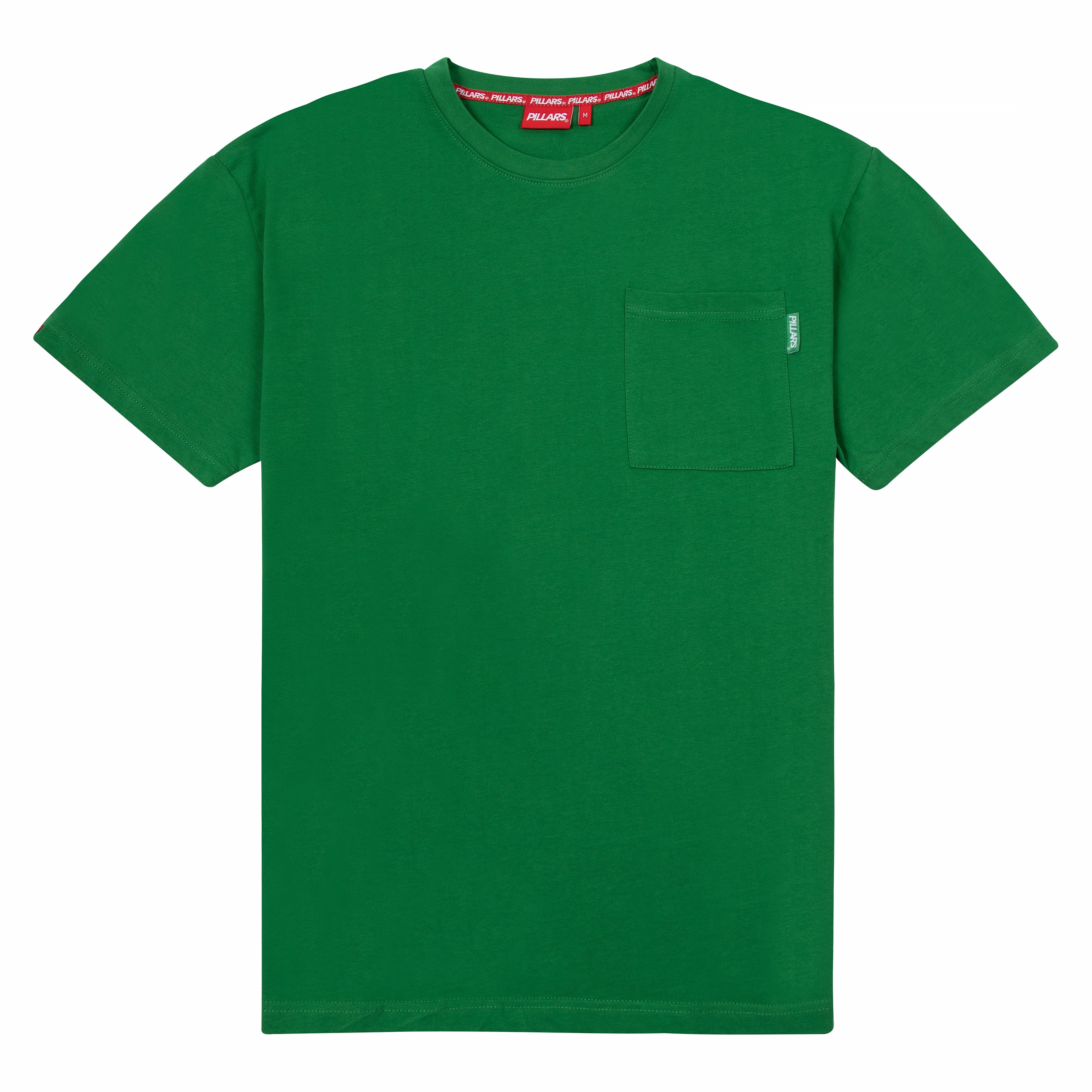 HEAVYWEIGHT OVERSIZED POCKET TEE | GREEN BEE