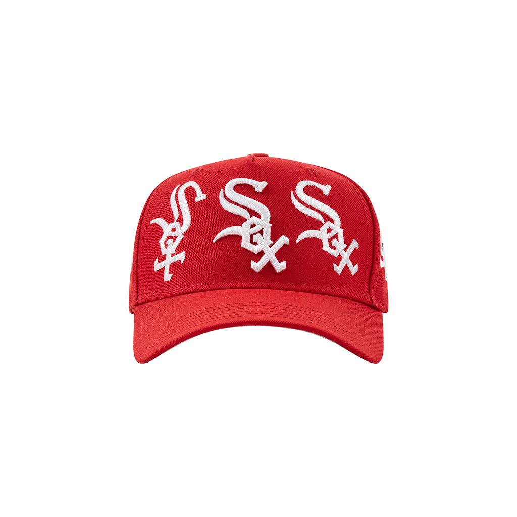 MULTI LOGO SOXS SNAPBACK | RED