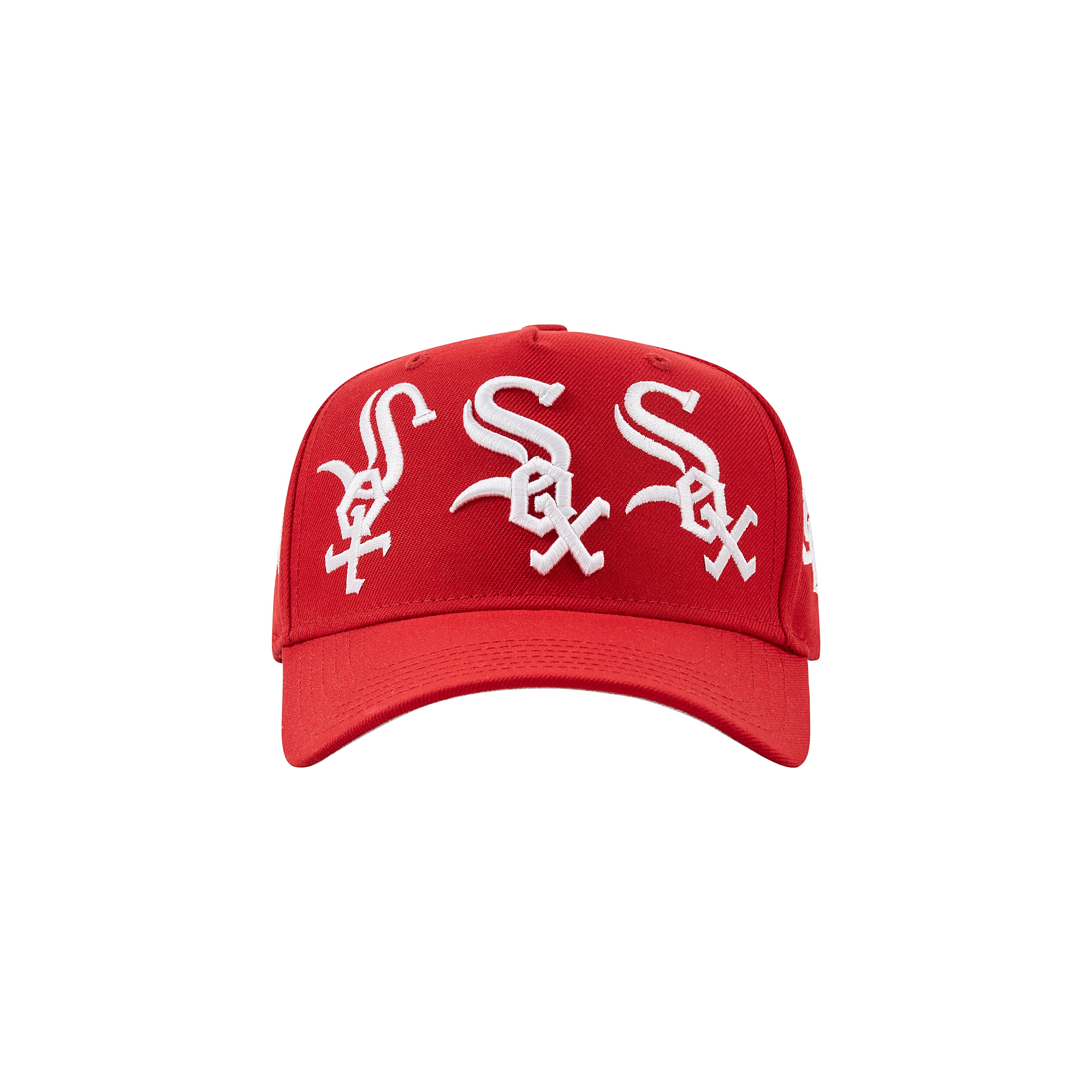 MULTI LOGO SOXS SNAPBACK | RED