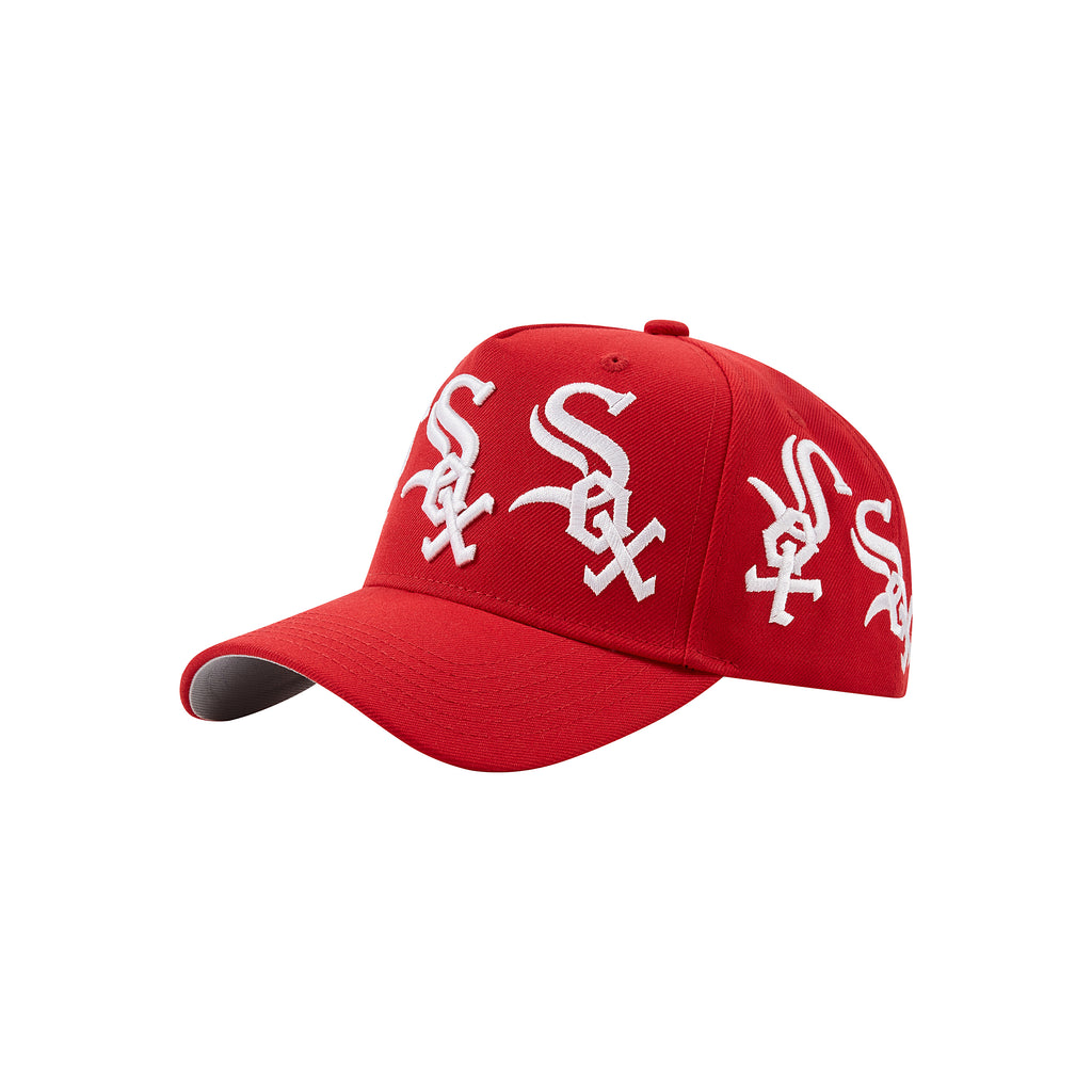 MULTI LOGO SOXS SNAPBACK | RED