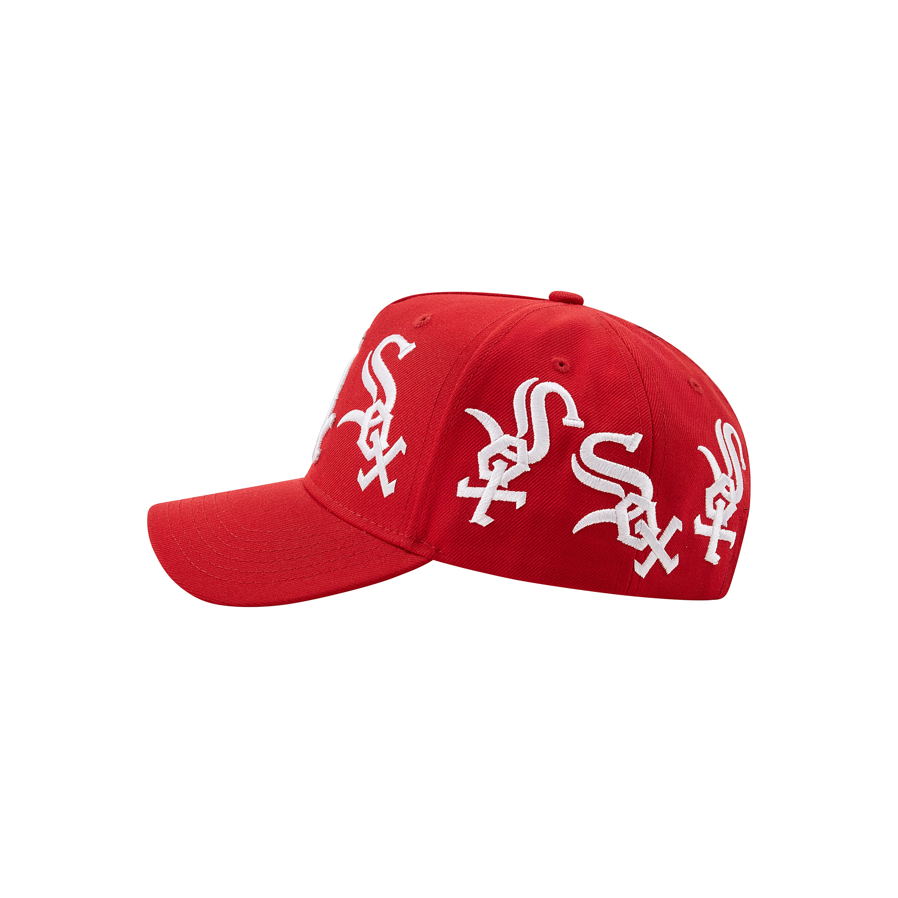 MULTI LOGO SOXS SNAPBACK | RED