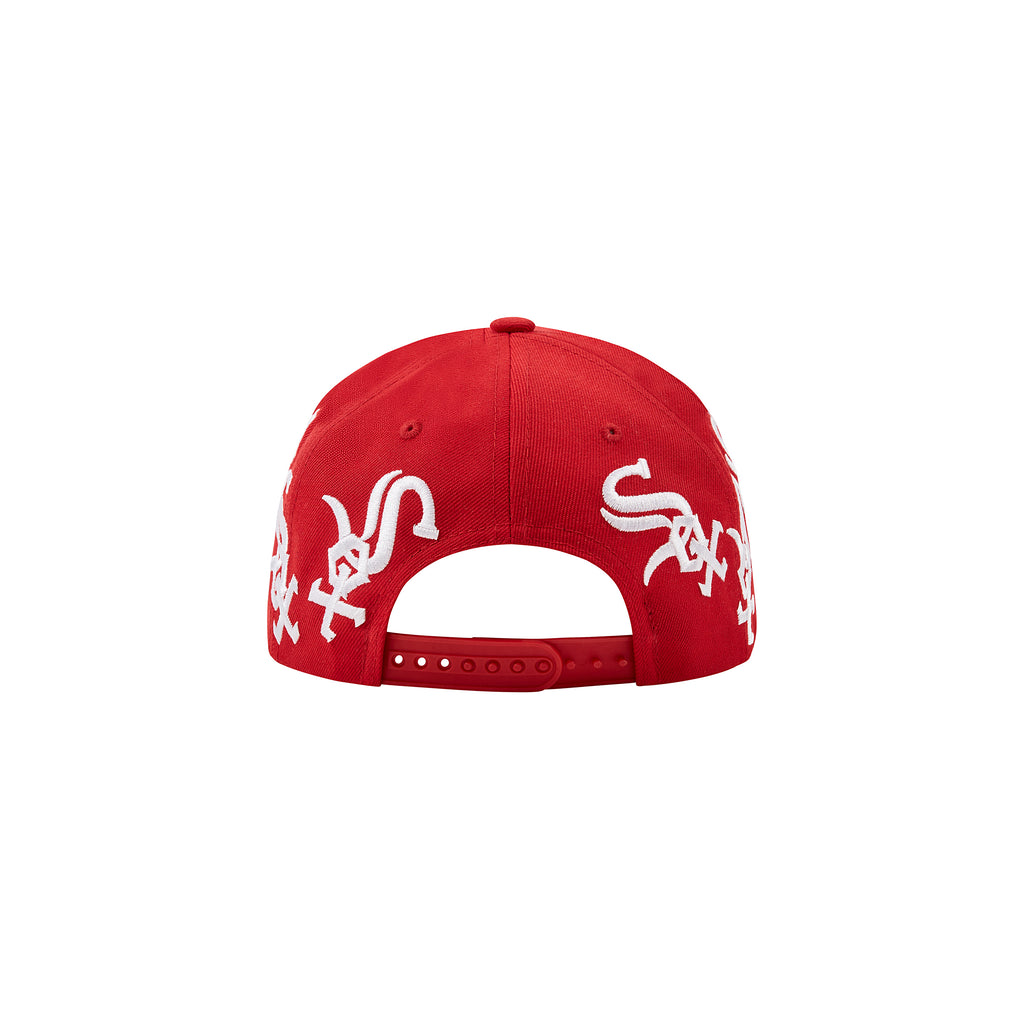 MULTI LOGO SOXS SNAPBACK | RED