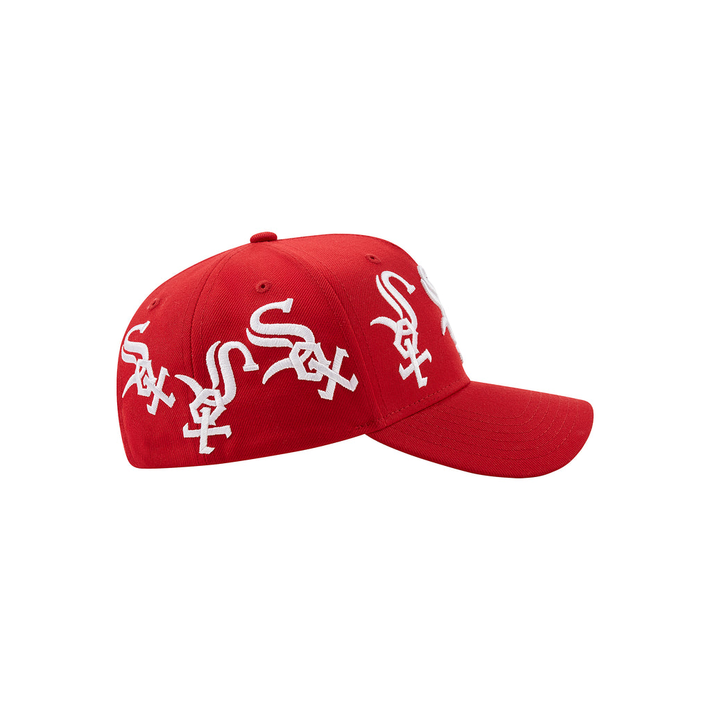 MULTI LOGO SOXS SNAPBACK | RED