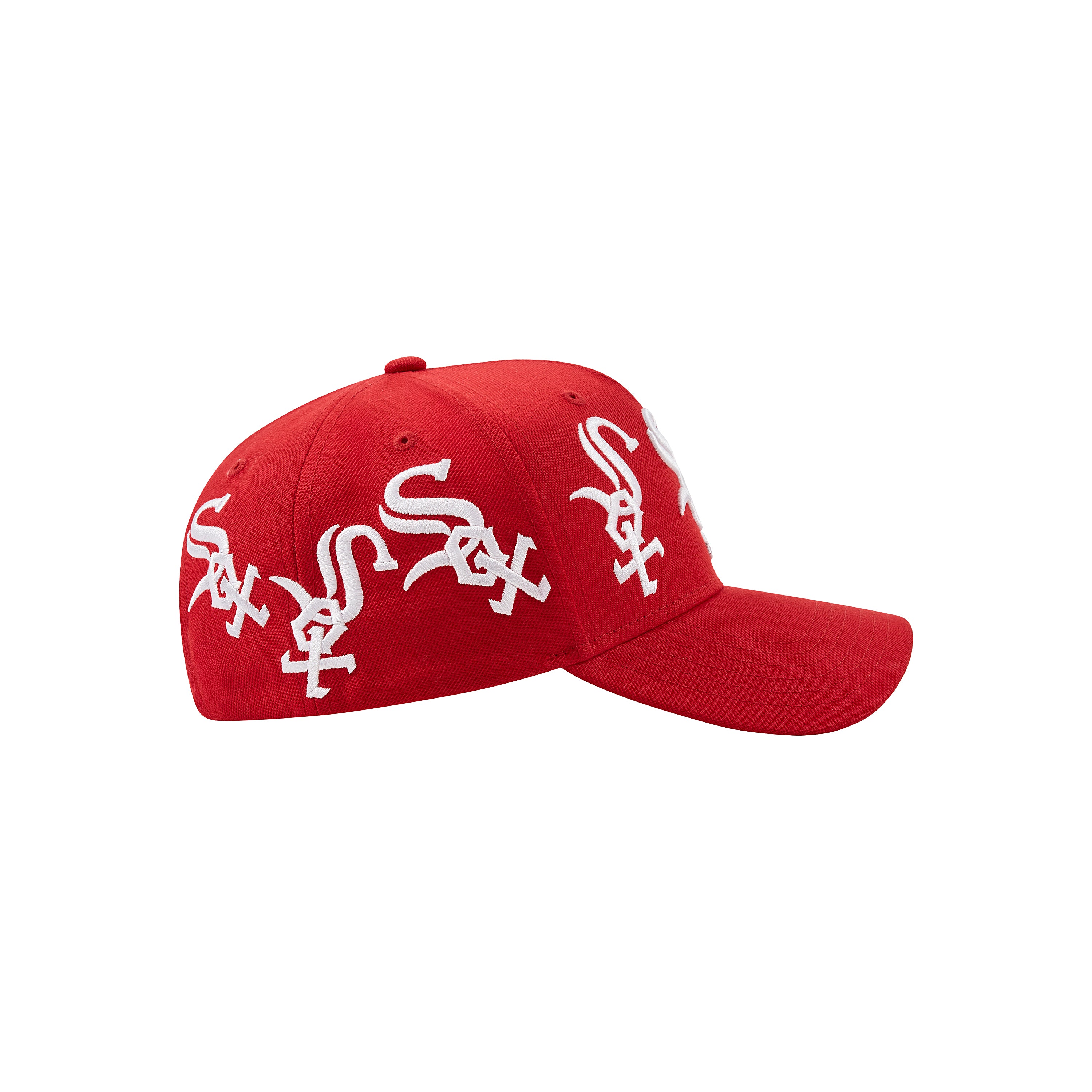 MULTI LOGO SOXS SNAPBACK | RED