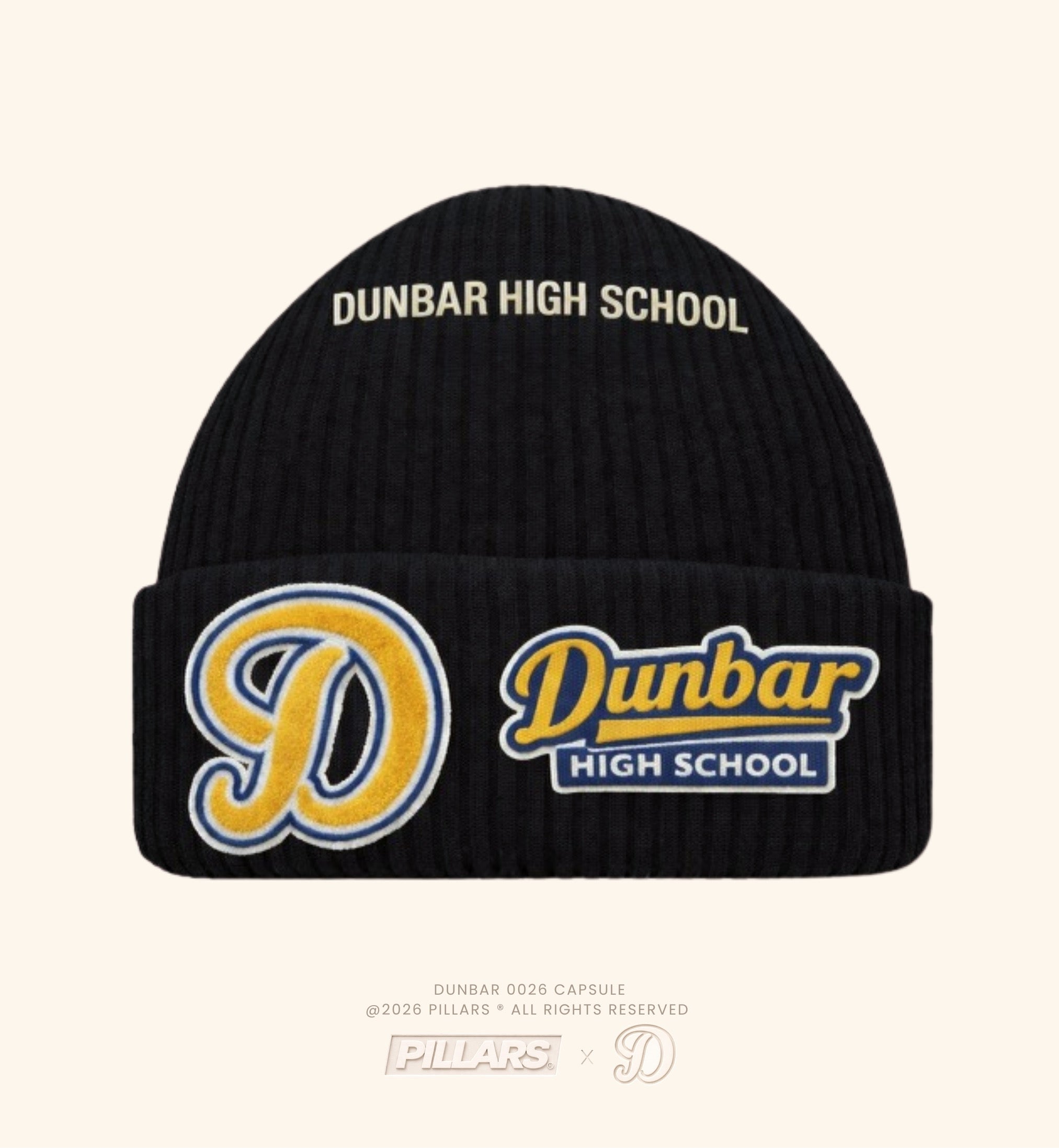 Dunbar — Patch Beanie (Single / Pre-Order)