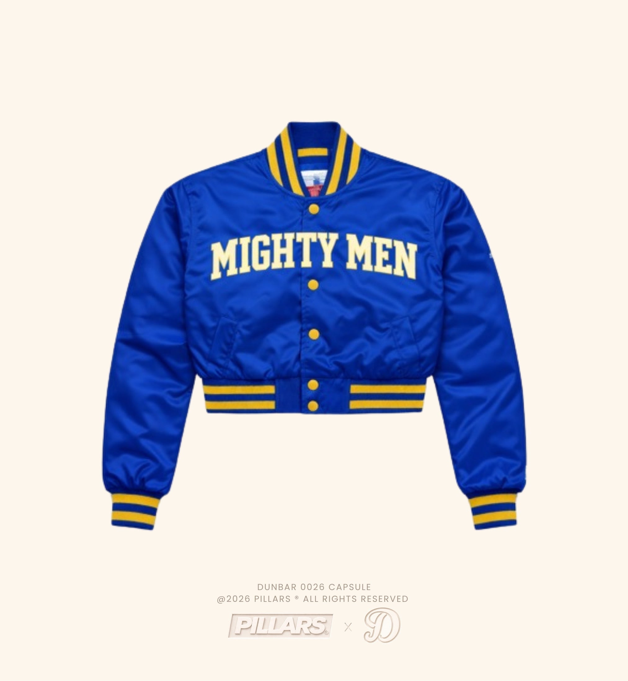 Dunbar Capsule — Cropped Women's Varsity Jacket (Single / Pre-Order)