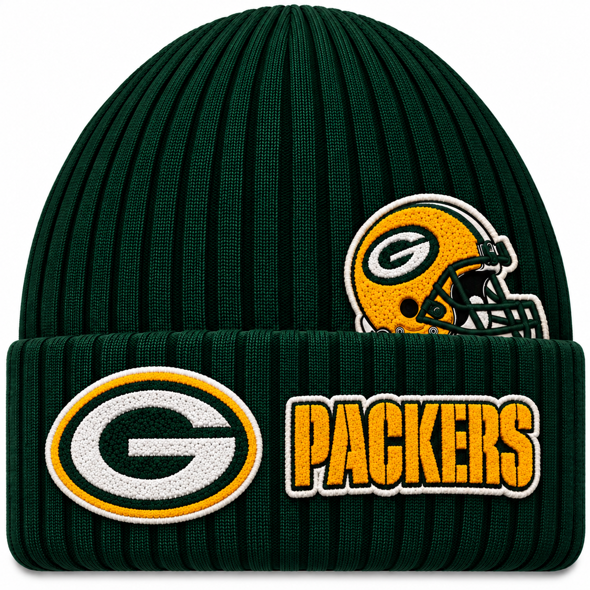 Greenbay Packers  — Patch Beanie (Single) (PRE ORDER)
