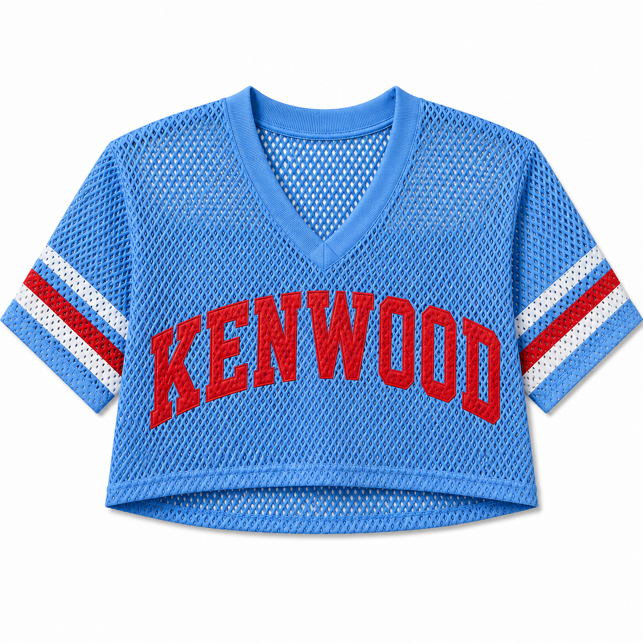 Kenwood Capsule Women's Crop Retro Mesh Jersey | Columbia  – (PRE ORDER)