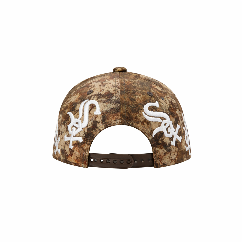 (PRE ORDER) MULTI LOGO SOXS SNAPBACK | CAMO (PRE ORDER)