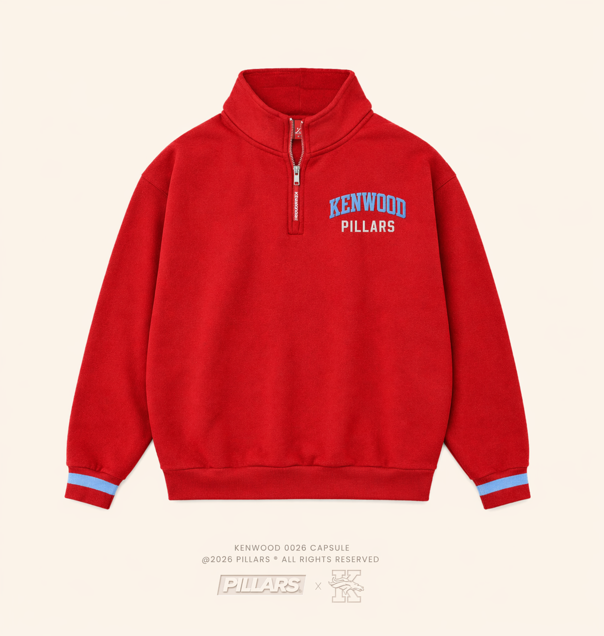 Kenwood Capsule — 1/4 Zip Pullover (Single / Pre-Order)