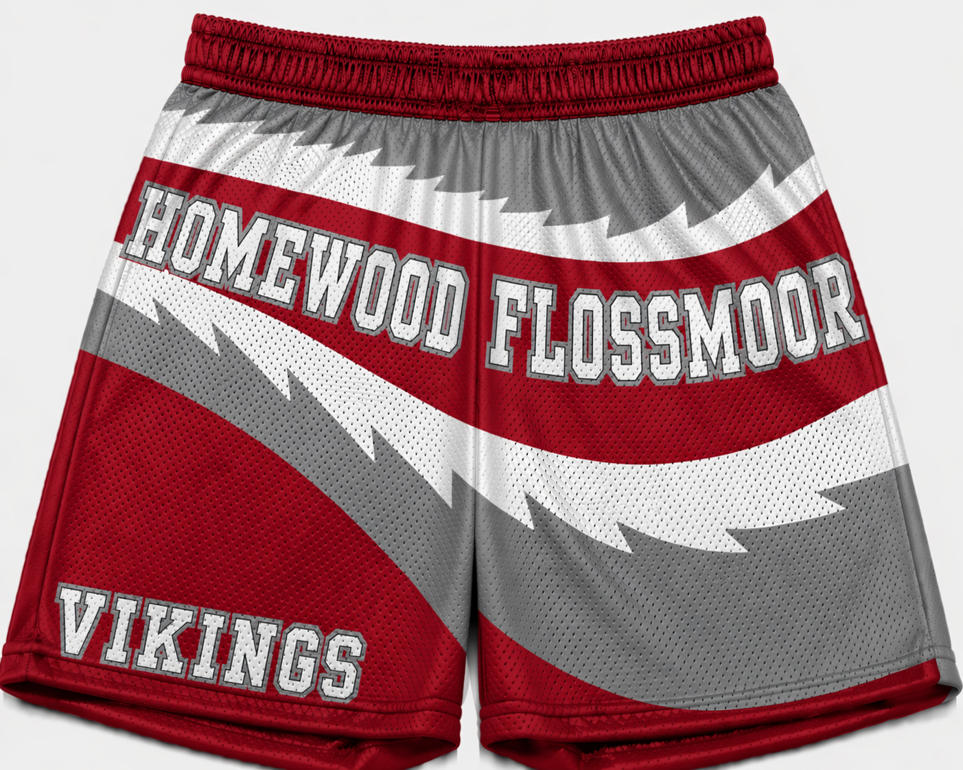 Homewood Flossmoor Retro Mesh Shorts – (PRE ORDER)
