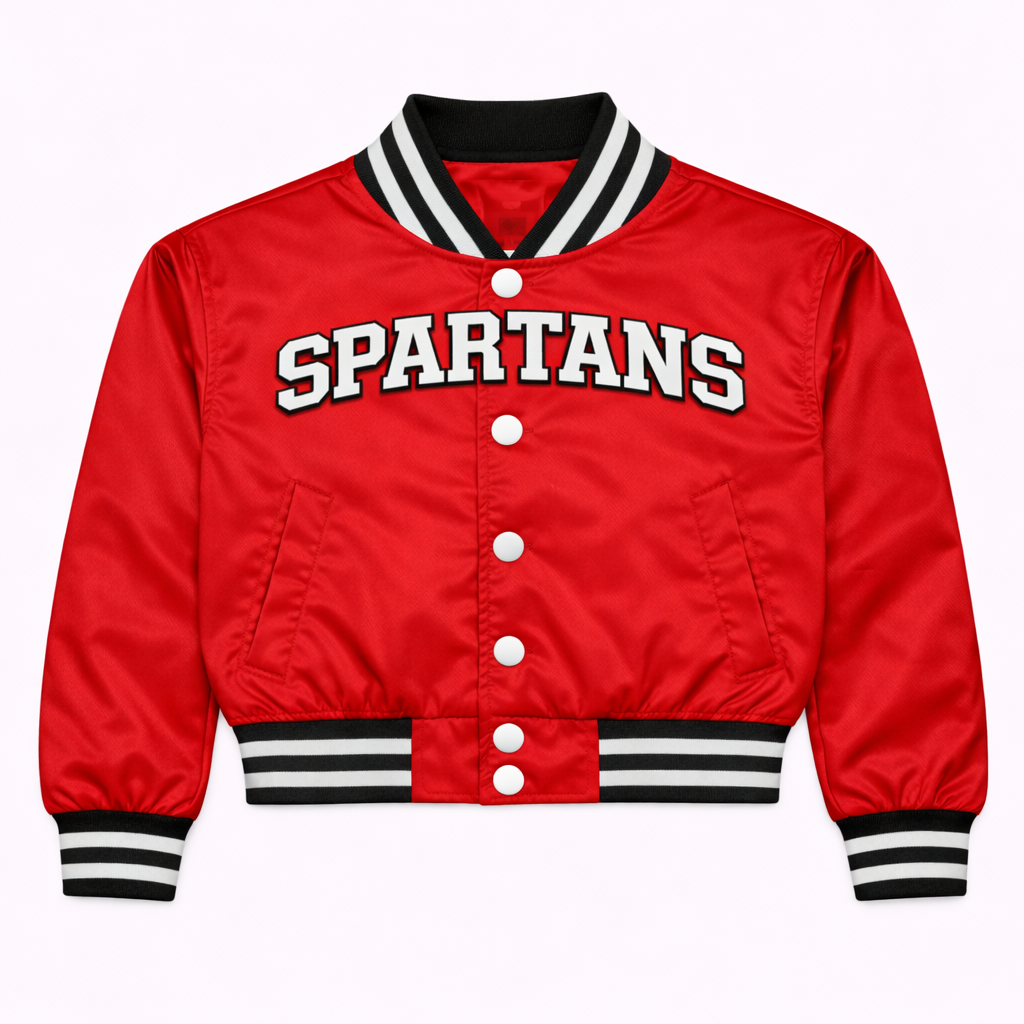 Hales — Cropped Women's Varsity Jacket (Single / Pre-Order)