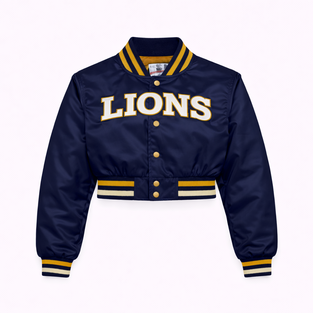 Lincoln Park — Cropped Women's Varsity Jacket (Single / Pre-Order)