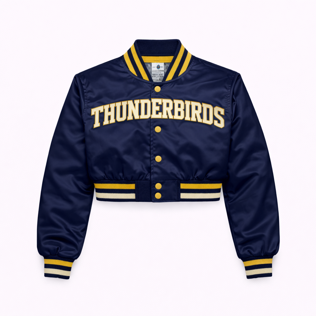 Thornwood — Cropped Women's Varsity Jacket (Single / Pre-Order)