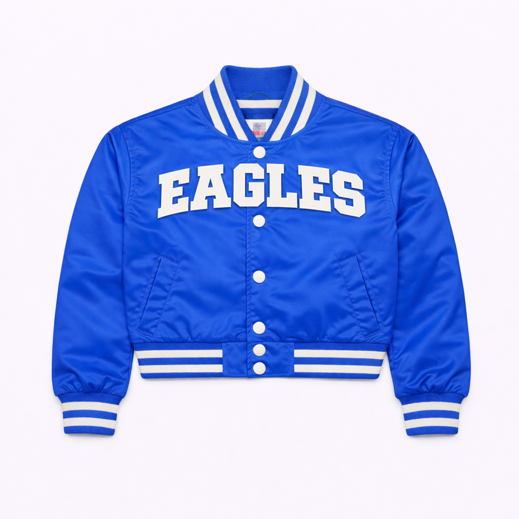 Brooks — Cropped Women's Varsity Jacket (Single / Pre-Order)