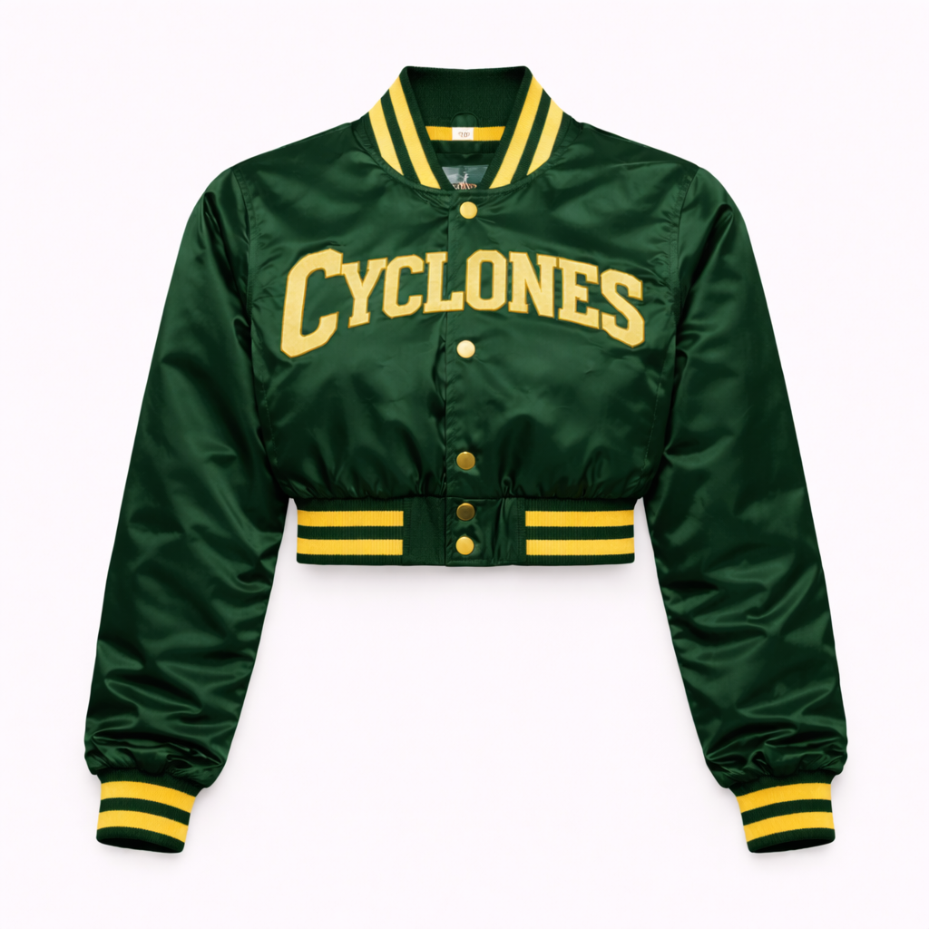 CHSAS — Cropped Women's Varsity Jacket (Single / Pre-Order)