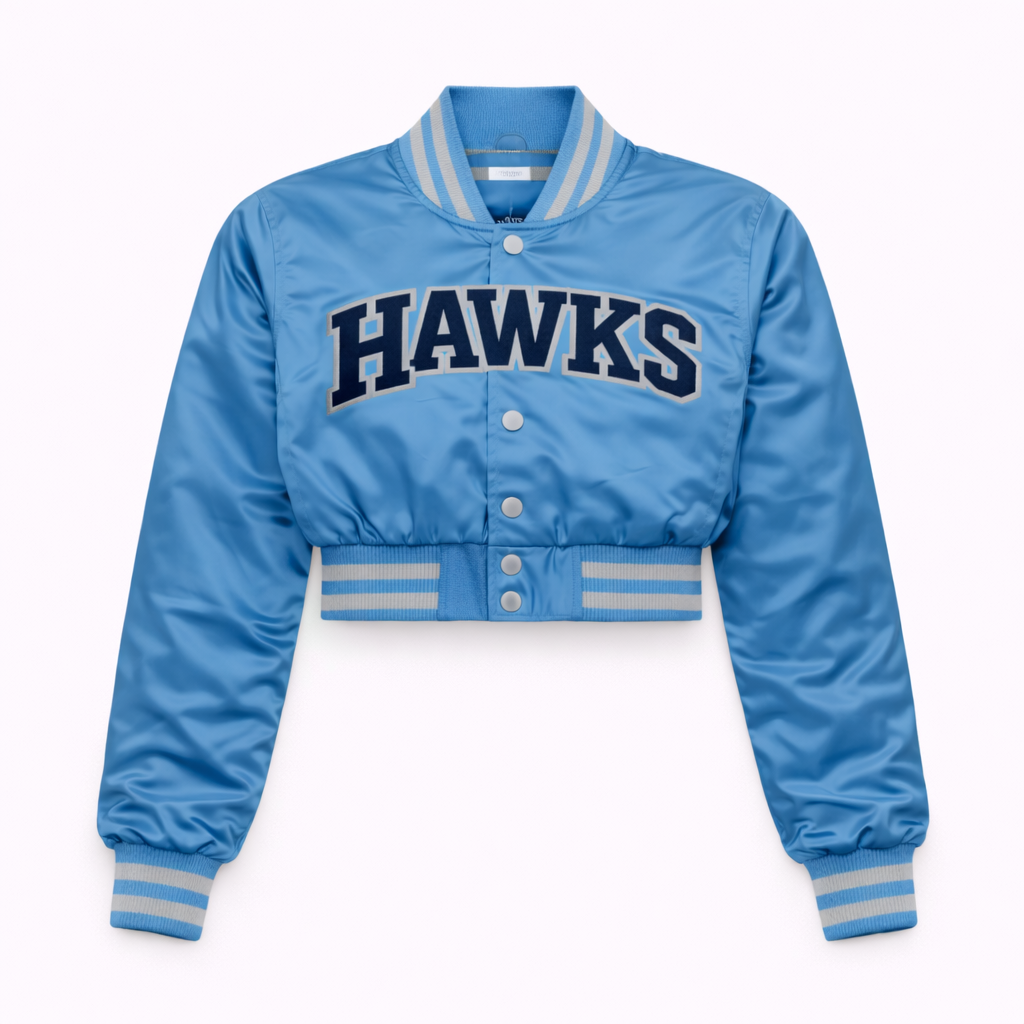 Hillcrest — Cropped Women's Varsity Jacket (Single / Pre-Order)