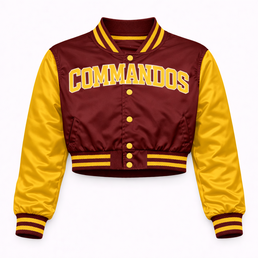 Marshall — Cropped Women's Varsity Jacket (Single / Pre-Order)