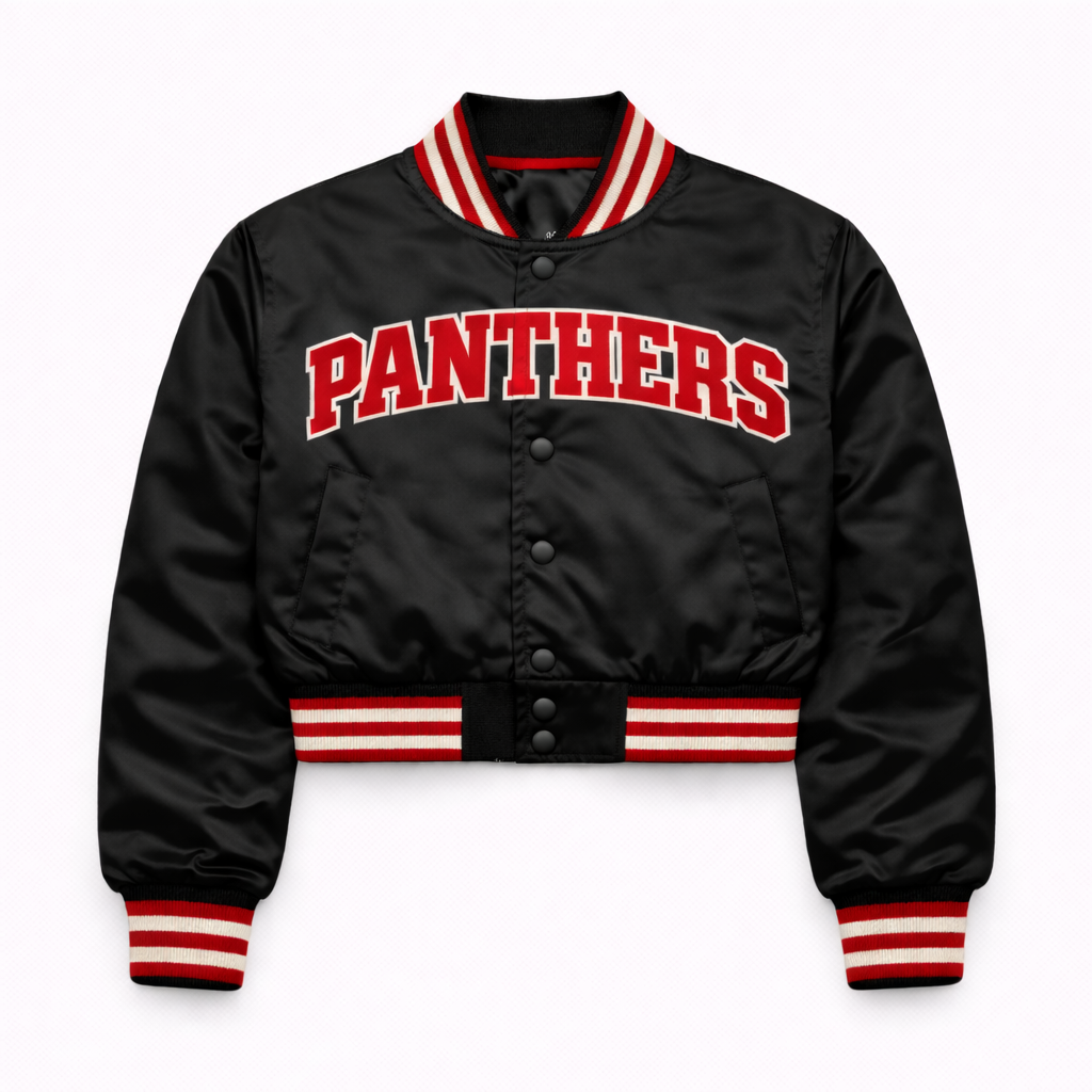 Dusable — Cropped Women's Varsity Jacket (Single / Pre-Order)