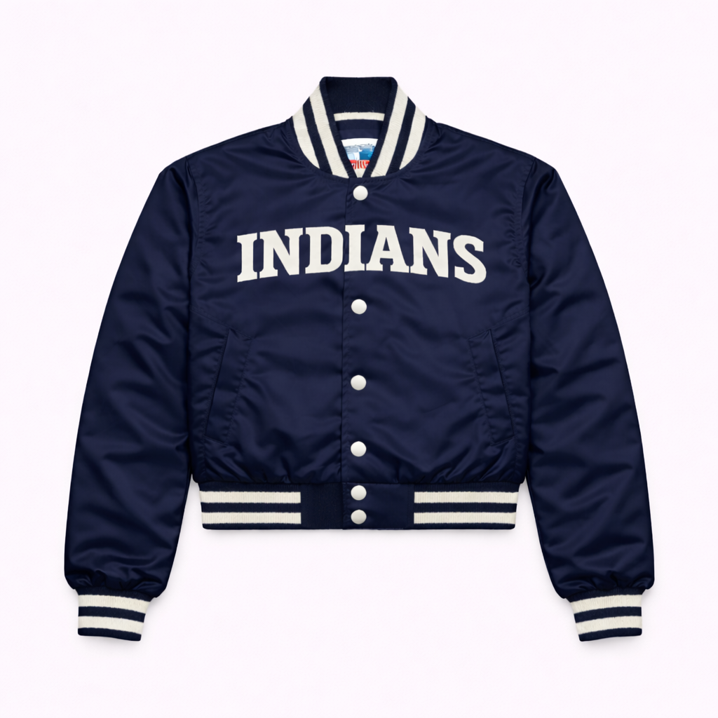 Hyde Park Indians — Cropped Women's Varsity Jacket (Single / Pre-Order)