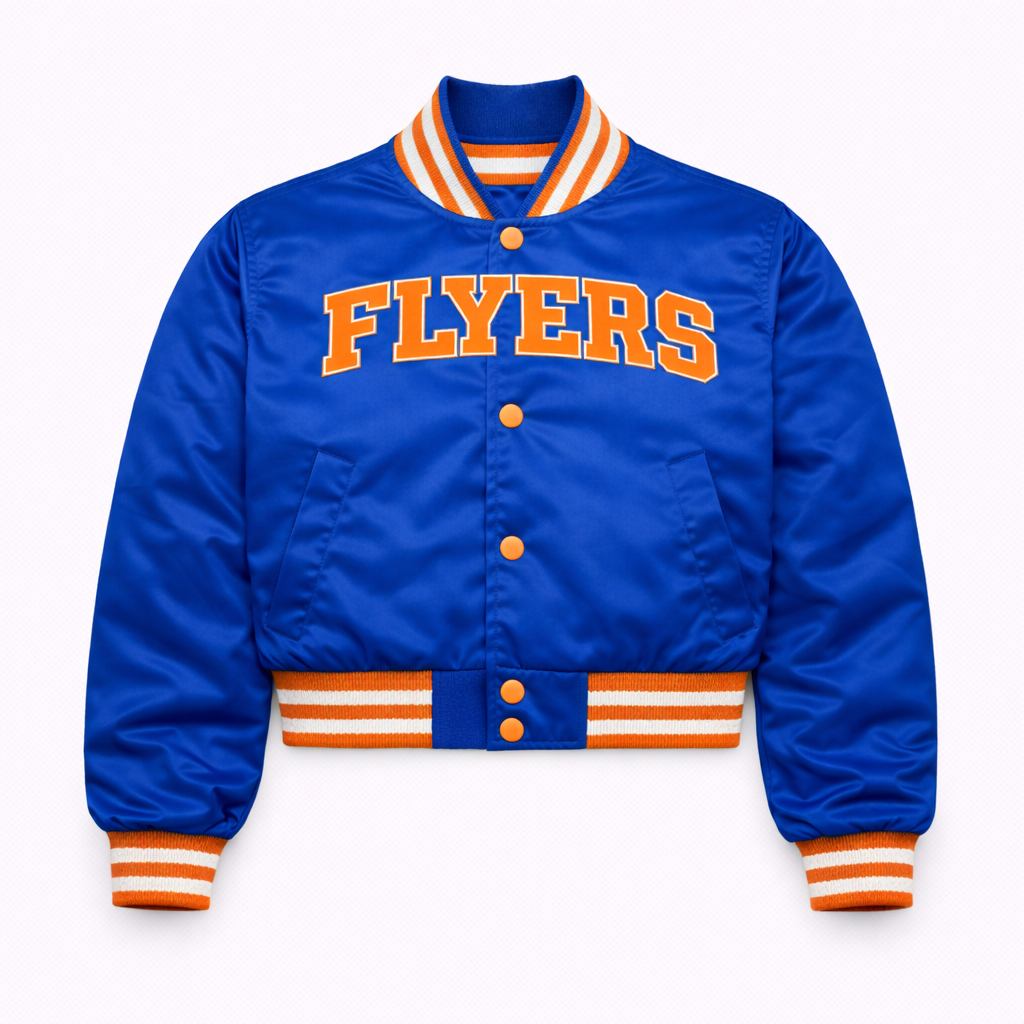 East St. Louis — Cropped Women's Varsity Jacket (Single / Pre-Order)