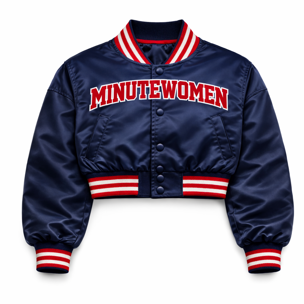 George Washington — Cropped Women's Varsity Jacket (Single / Pre-Order)