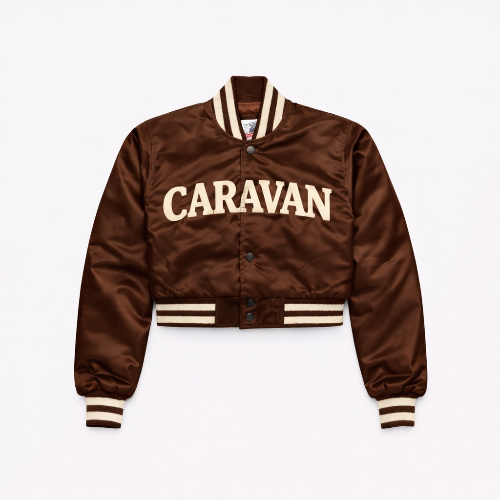 Mt Carmel Capsule — Cropped Women's Varsity Jacket (Single / Pre-Order)