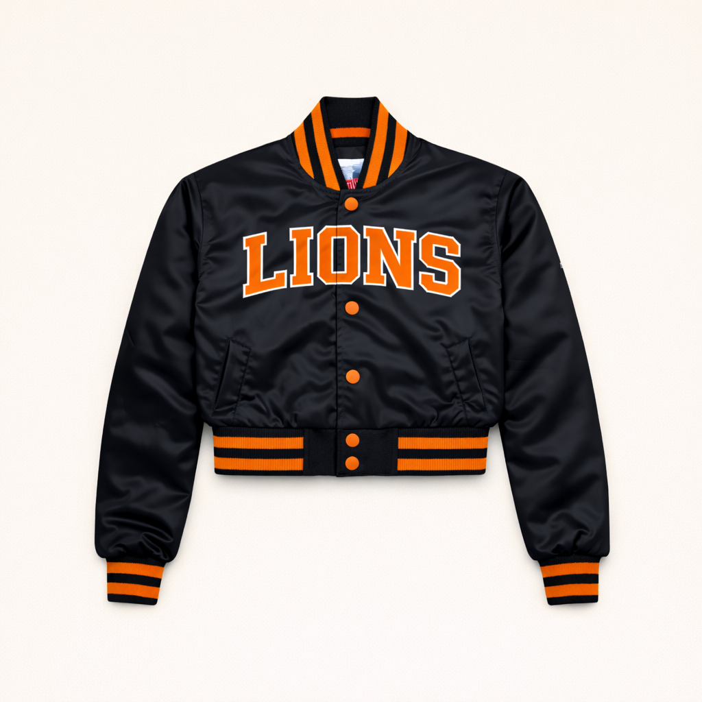 Leo Capsule — Cropped Women's Varsity Jacket (Single / Pre-Order)