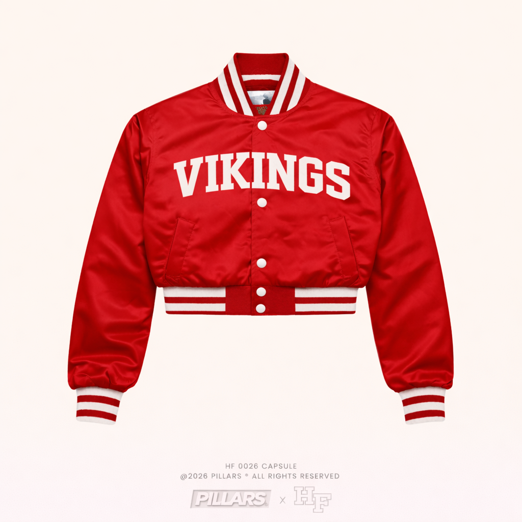 Homewood Flossmoor Capsule — Cropped Women's Varsity Jacket (Single / Pre-Order)