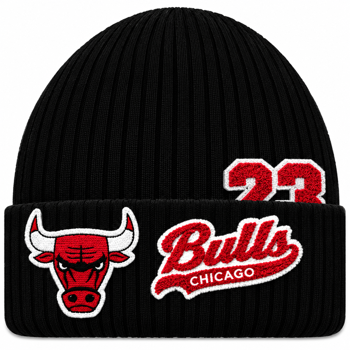 Chicago Bulls  — Patch Beanie (Single / Pre-Order) (SHIPS DEC)
