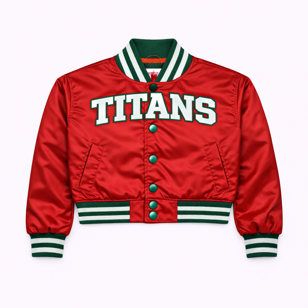 Fenger — Cropped Women's Varsity Jacket (Single / Pre-Order)