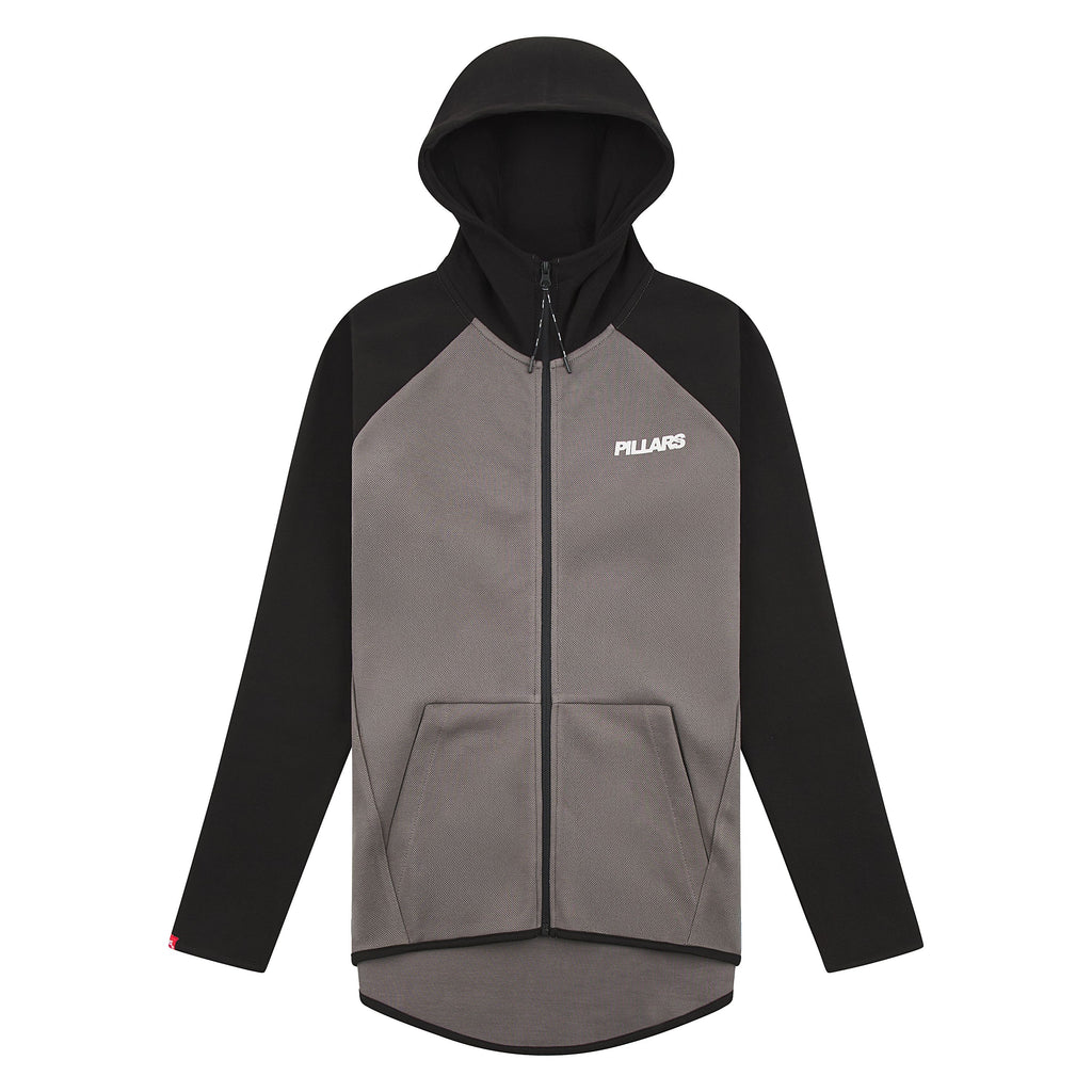 HEAVYWEIGHT MELO 2TONE TECH HOODIE BLACK/CHARCOAL