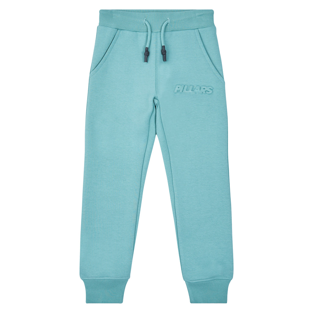 (KIDS) EMBOSSED HOODIE/PANT SET | WASABI