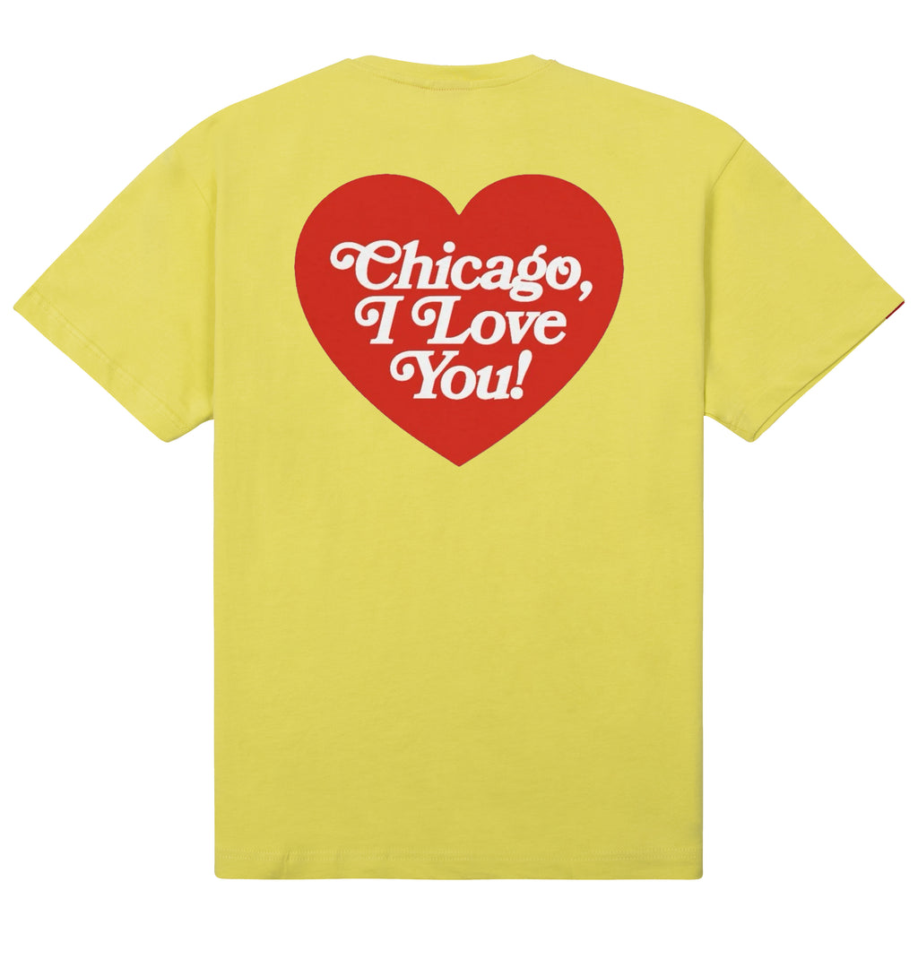 CHICAGO HEART POCKET TEE