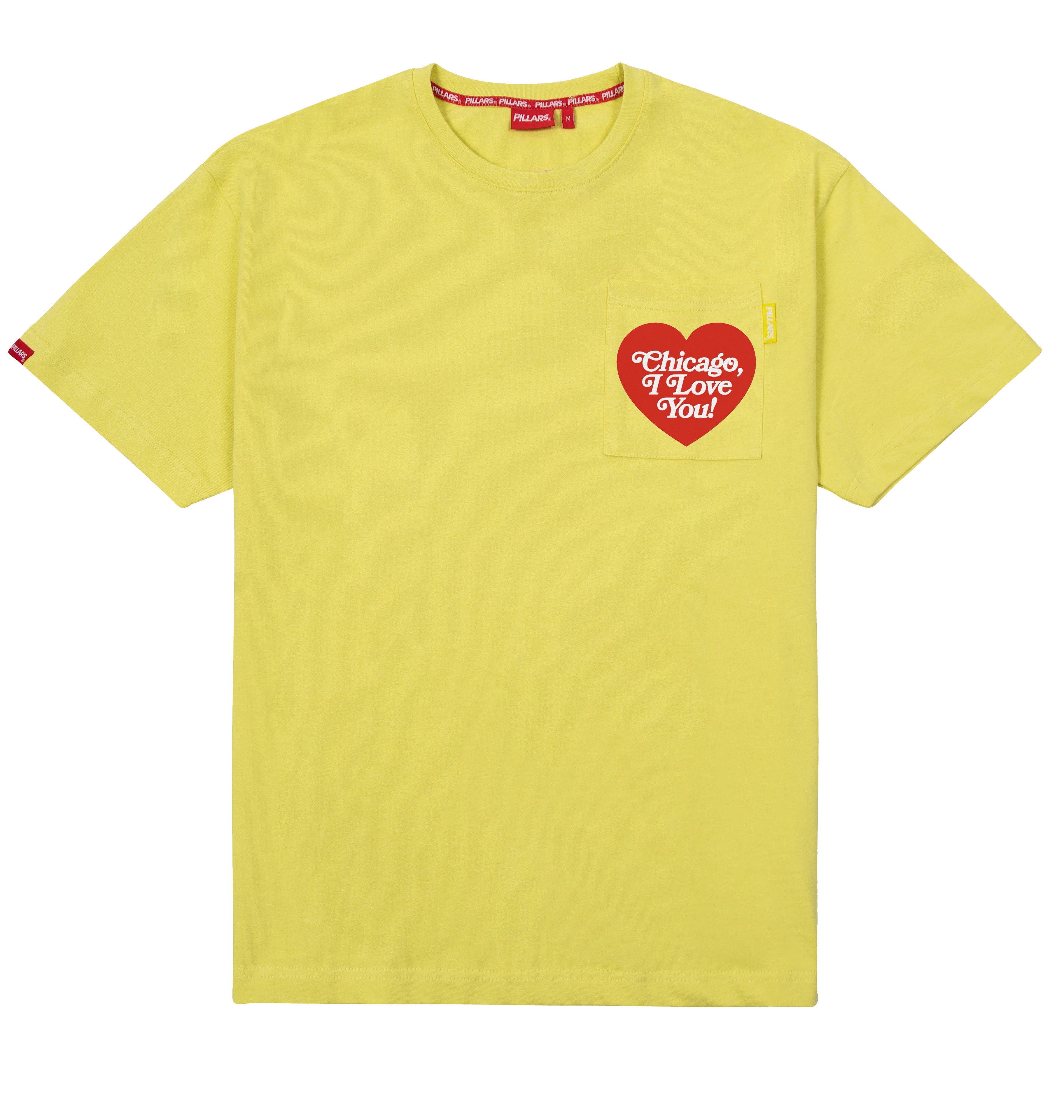 CHICAGO HEART POCKET TEE
