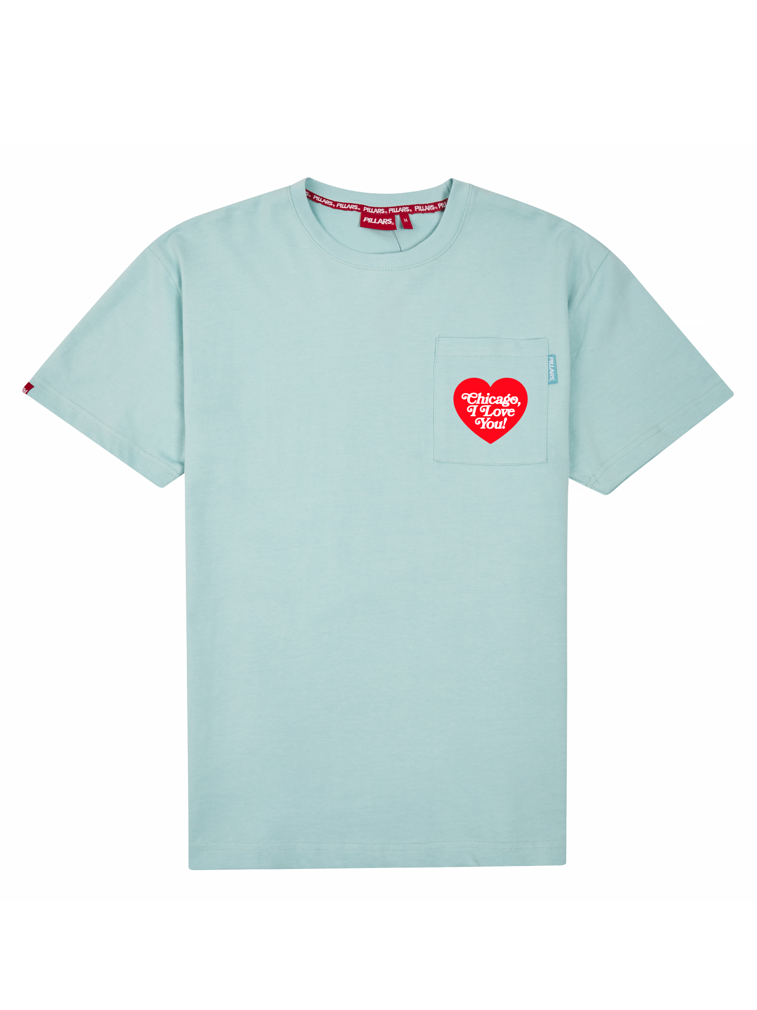CHICAGO HEART POCKET TEE