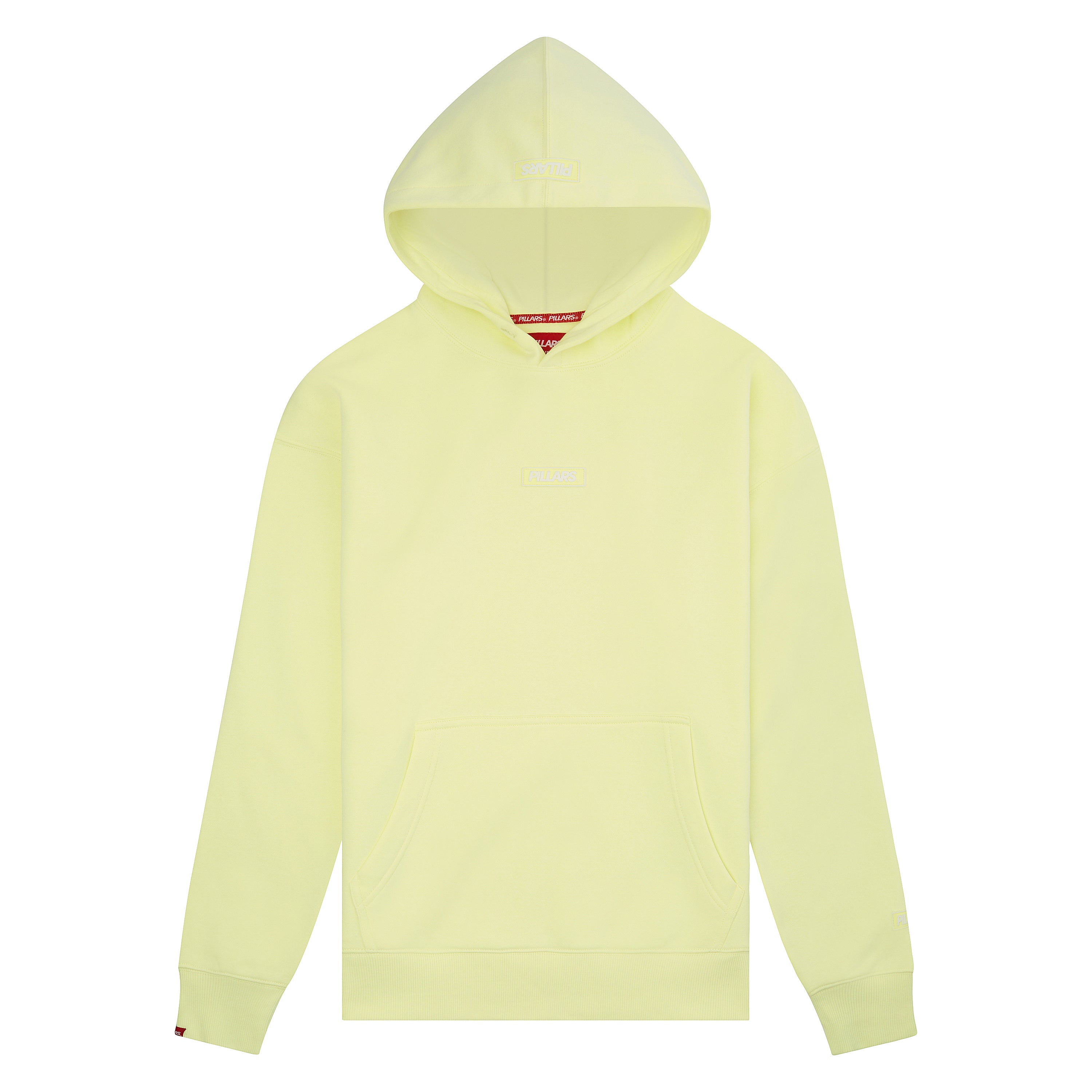 OVERSIZED RUBBER PATCH HOODIE | WAX YELLOW
