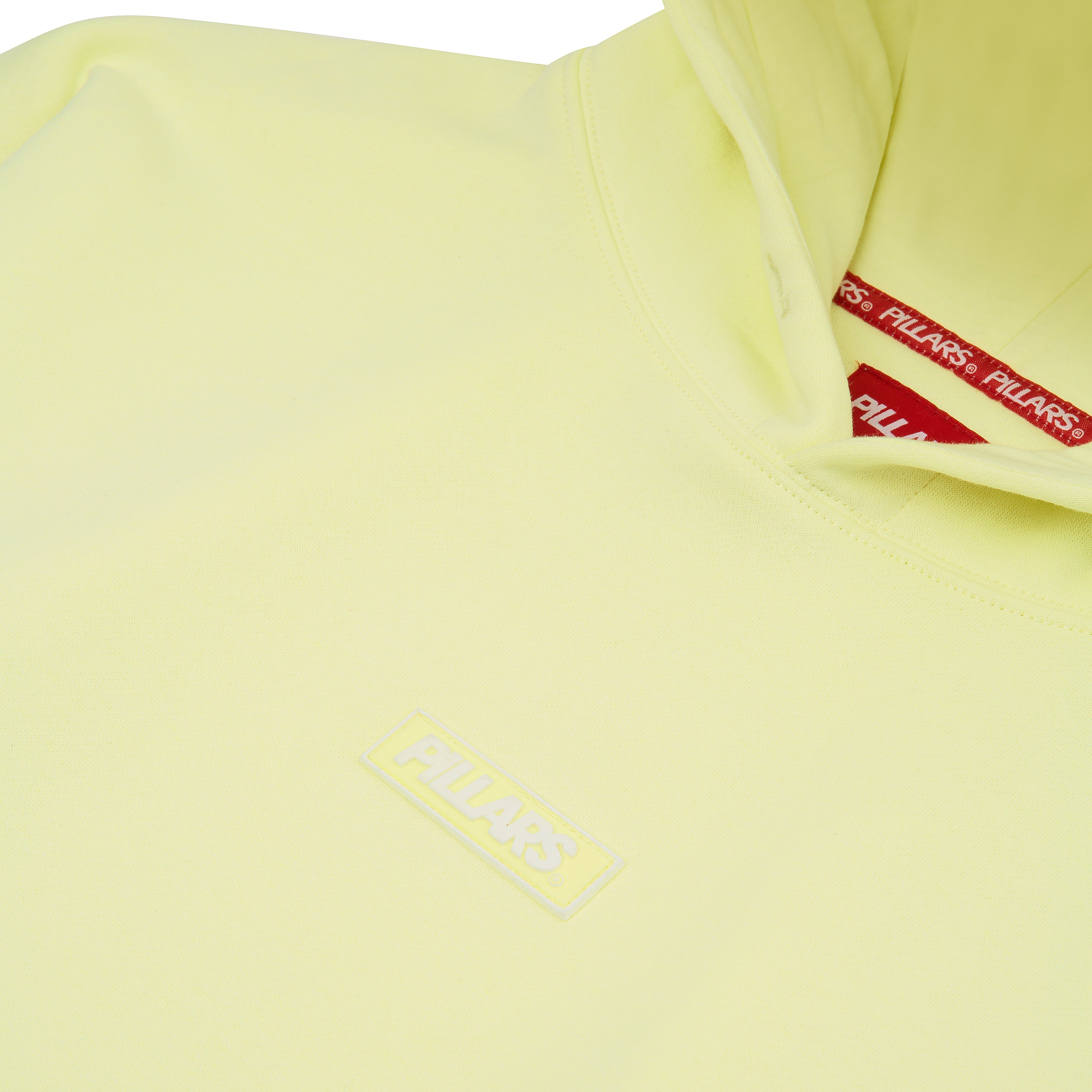 OVERSIZED RUBBER PATCH HOODIE | WAX YELLOW