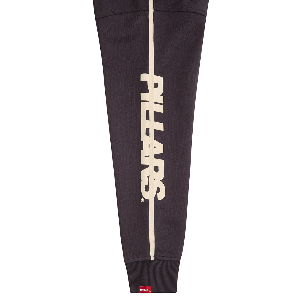 CROPPED STRIPE HOODIE