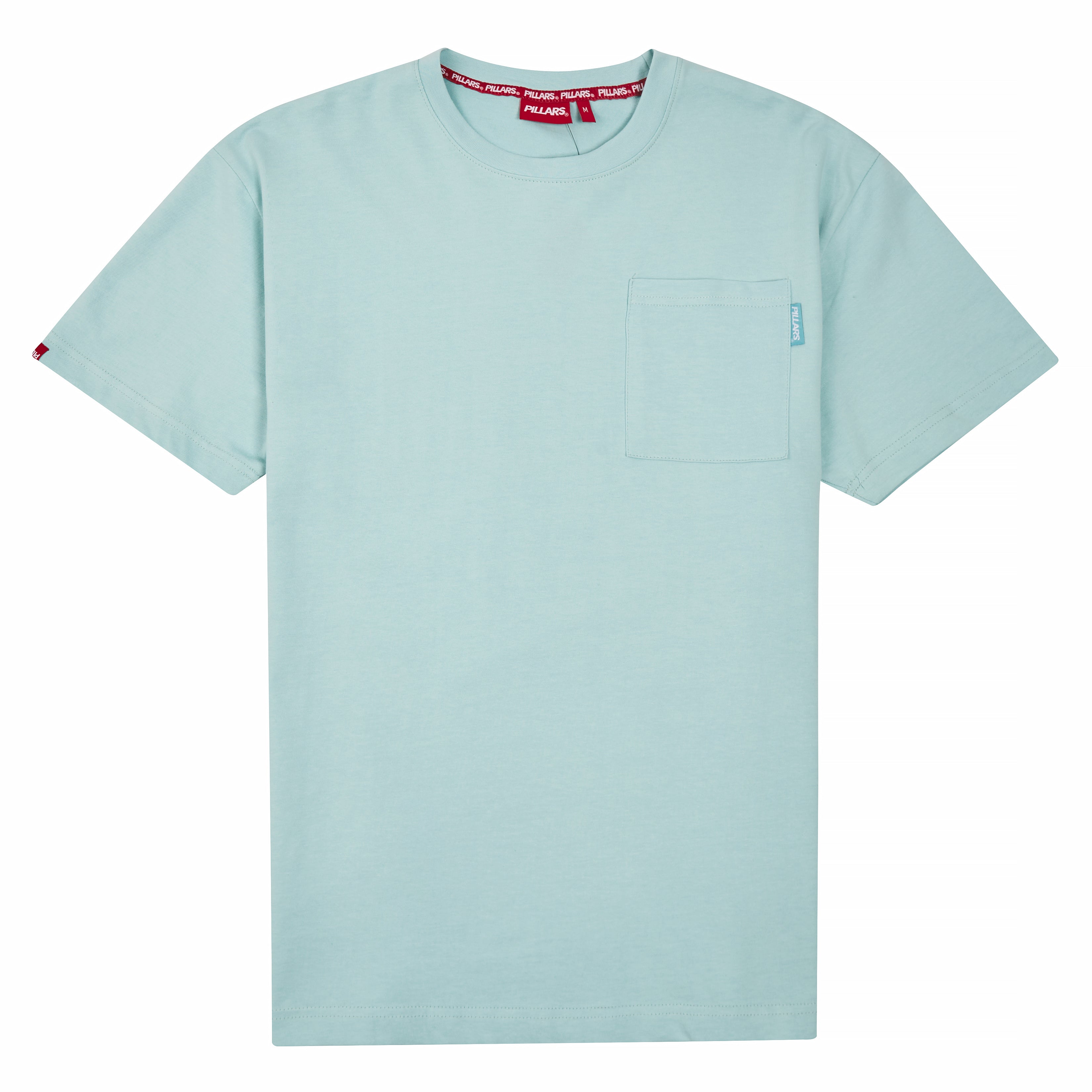 HEAVYWEIGHT OVERSIZED POCKET TEE | CLEAR WATER