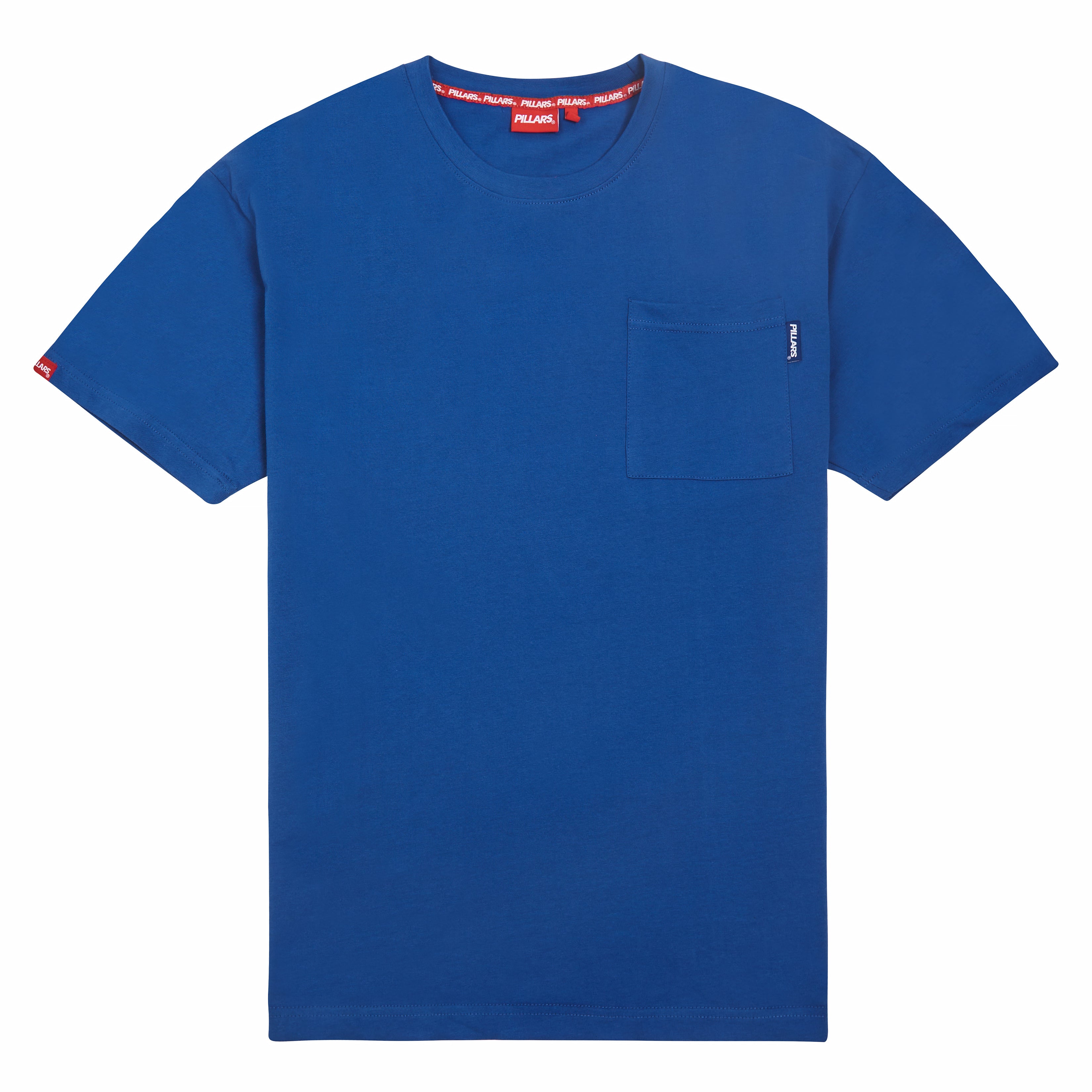 HEAVYWEIGHT OVERSIZED POCKET TEE | DAZZLING BLUE