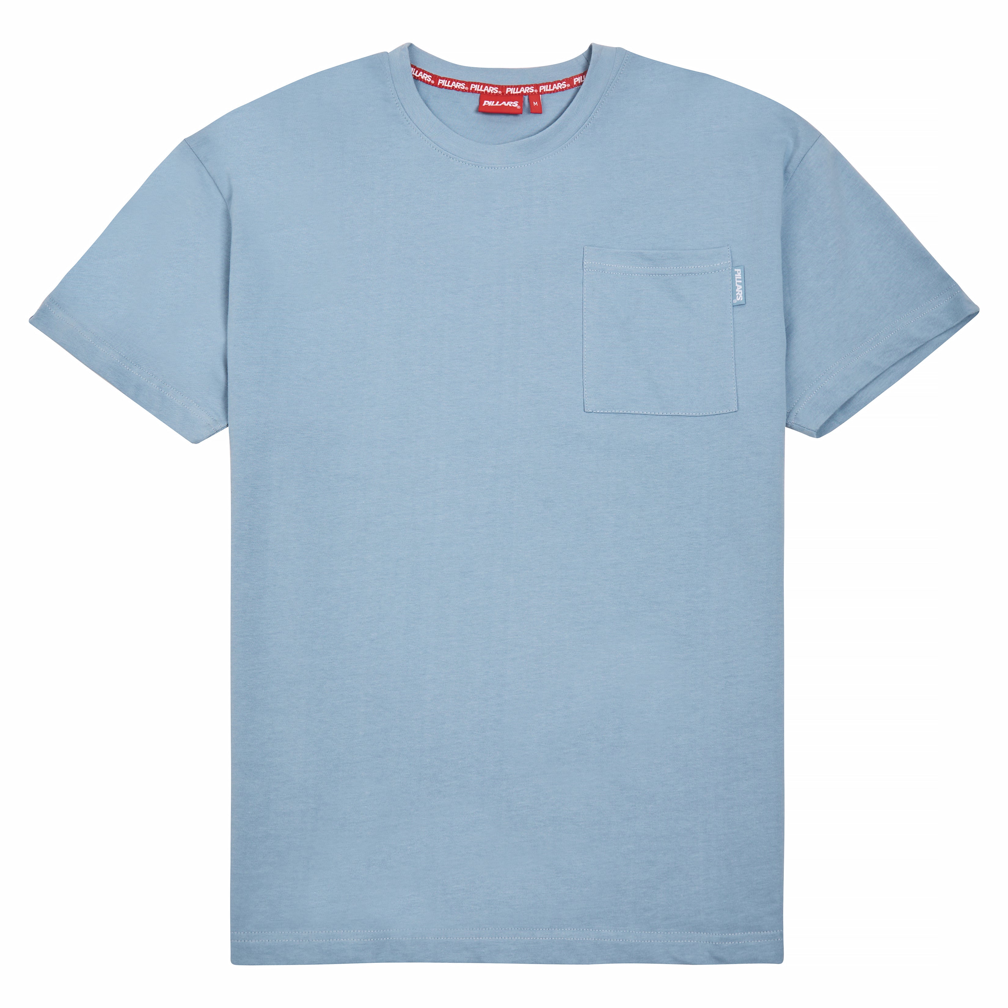 HEAVYWEIGHT OVERSIZED POCKET TEE | POWDER BLUE