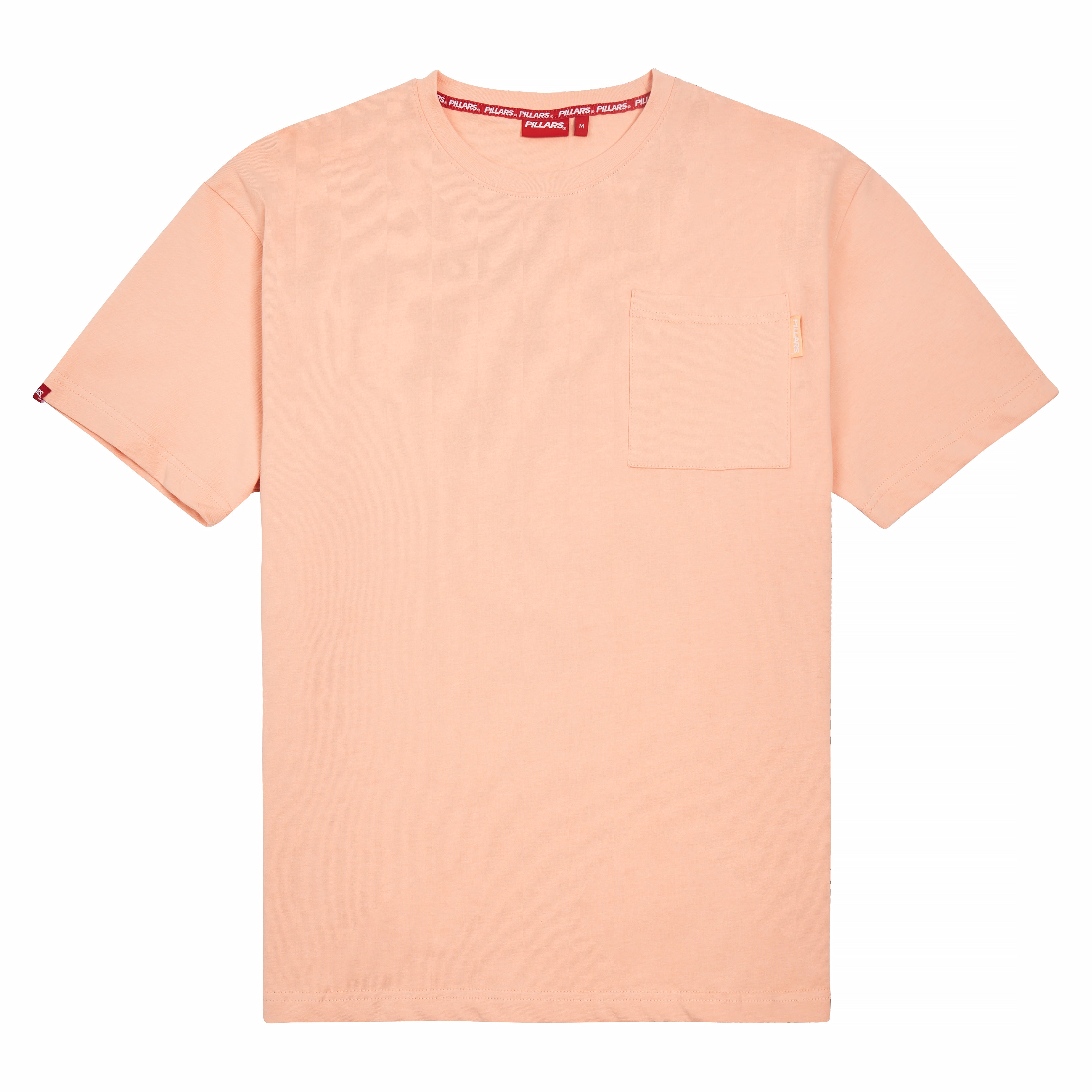 HEAVYWEIGHT OVERSIZED POCKET TEE | TROPICAL PEACH
