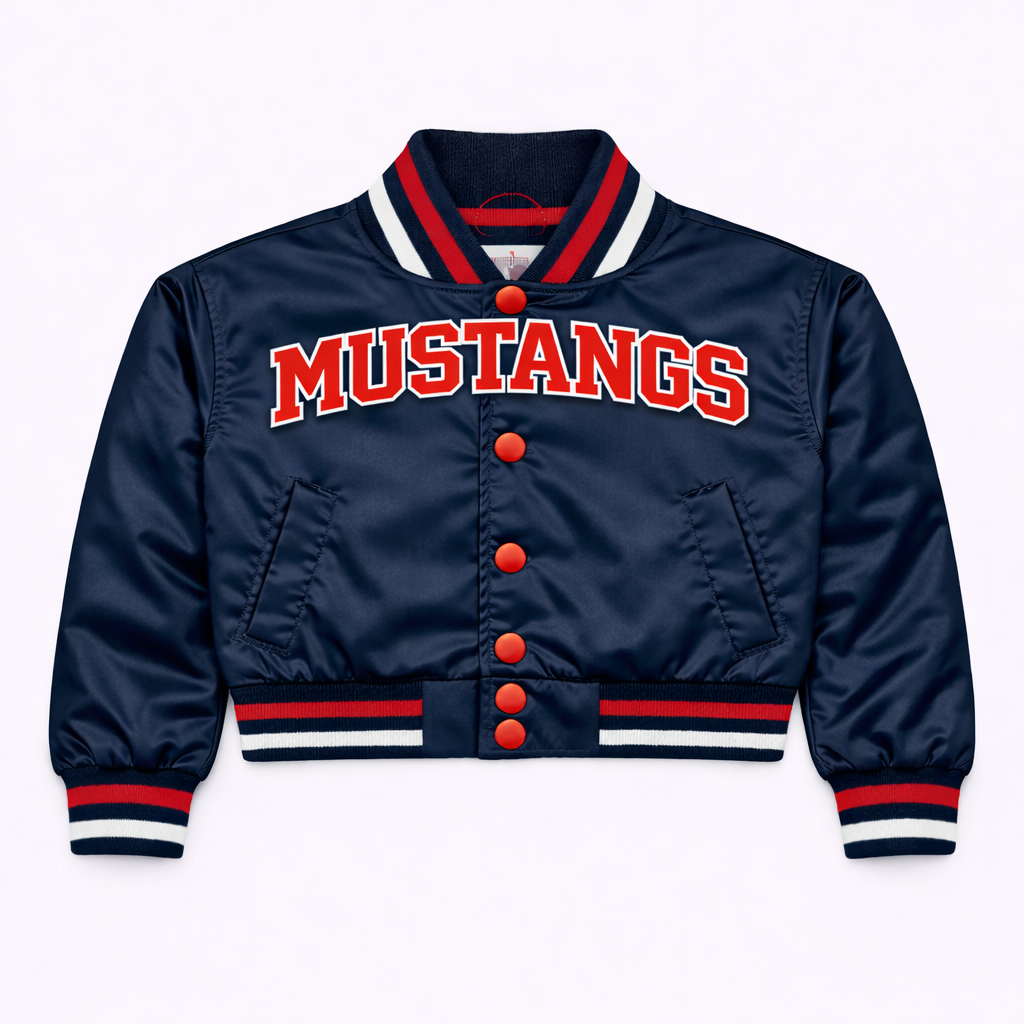 St. Rita — Cropped Women's Varsity Jacket (Single / Pre-Order)