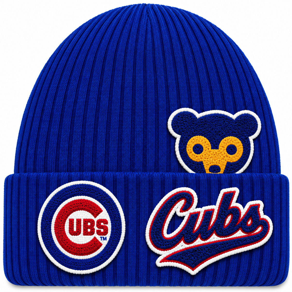 Chicago Cubs  — Patch Beanie (Single / Pre-Order) (Ships DEC)