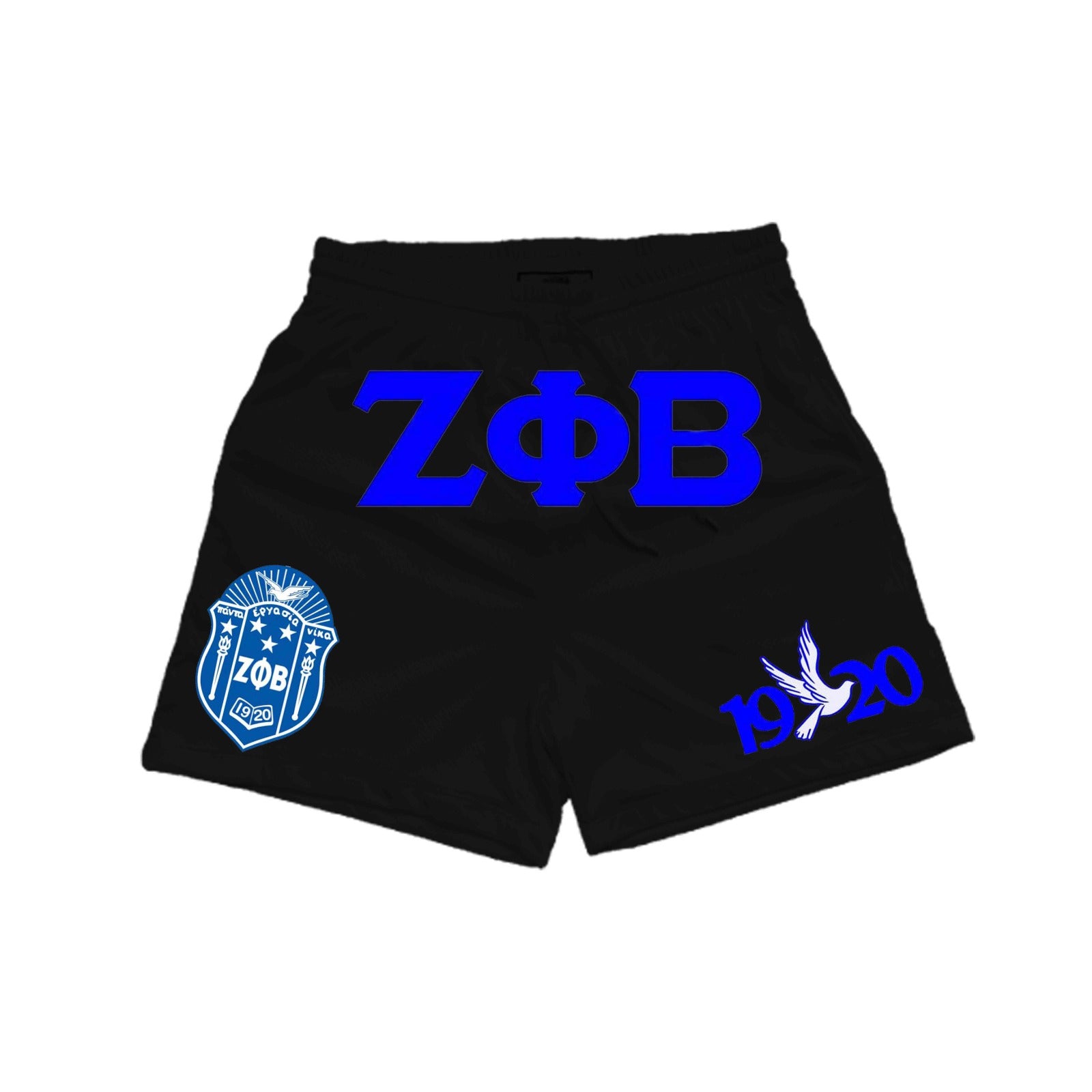 ZETA PHI BETA MESH SHORT